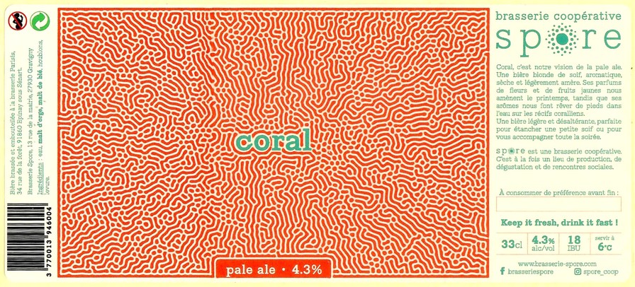 Etiquette BRASSERIE PARISIS 61