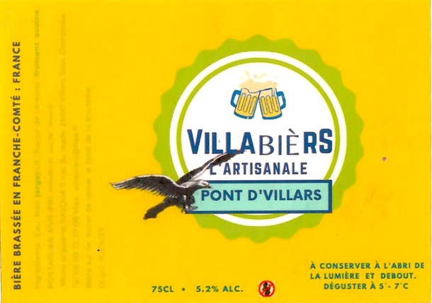 Etiquette BRASSERIE PASQUA 24