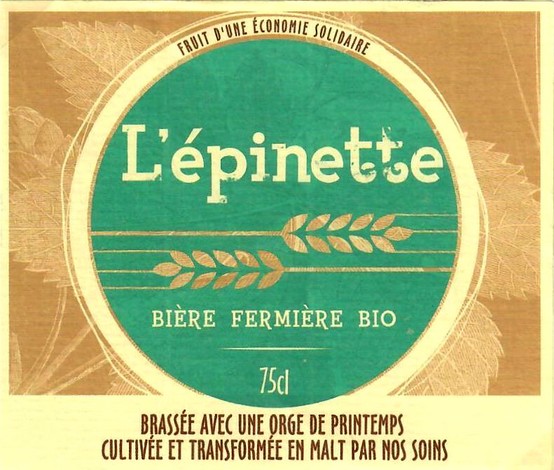 etiquette BRASSERIE PAYSANNE DE L'ARTOIS 01