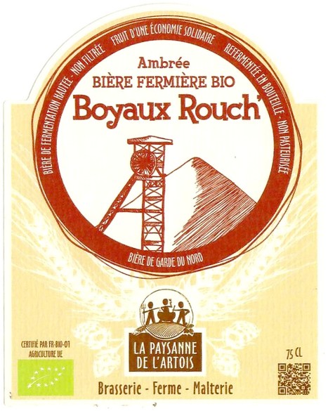 Etiquette BRASSERIE PAYSANNE DE L'ARTOIS 18