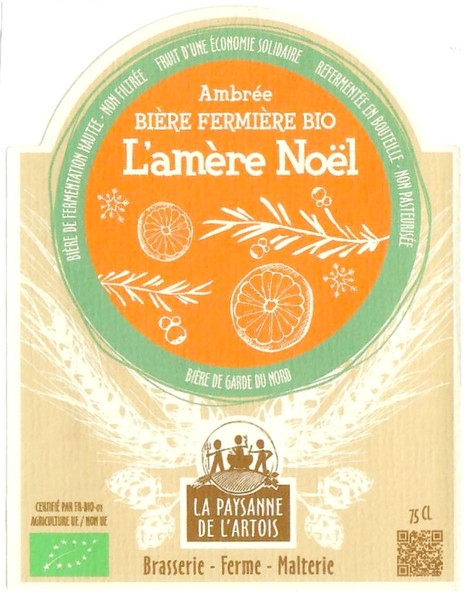 Etiquette BRASSERIE PAYSANNE DE L'ARTOIS 20