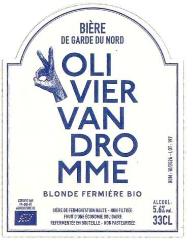 Etiquette BRASSERIE PAYSANNE DE L'ARTOIS 26