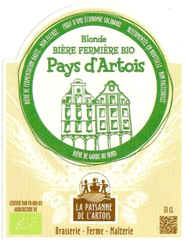 Etiquette BRASSERIE PAYSANNE DE L'ARTOIS 31