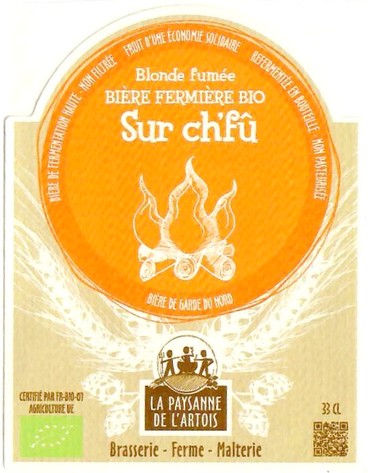 Etiquette BRASSERIE PAYSANNE DE L'ARTOIS 33