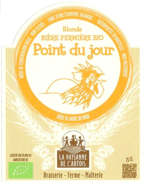 Etiquette BRASSERIE PAYSANNE DE L'ARTOIS 40