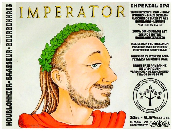 Etiquette BRASSERIE PAYSANNE DE LA MAGUIN 06