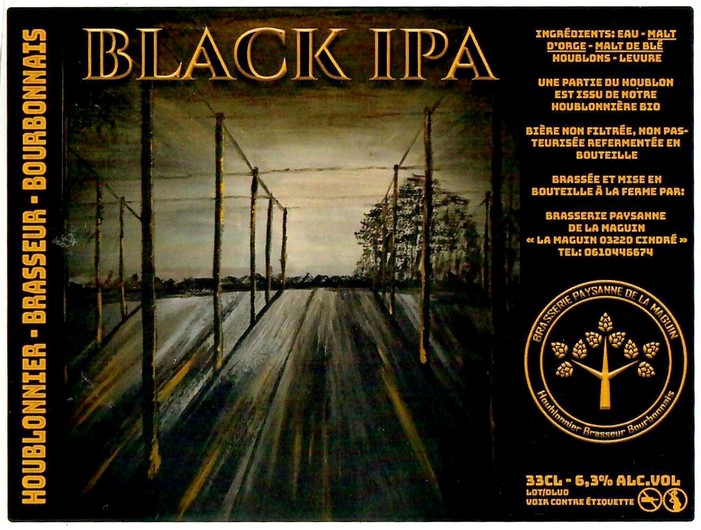 Etiquette BRASSERIE PAYSANNE DE LA MAGUIN 07