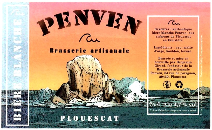 etiquette BRASSERIE PENVEN 01