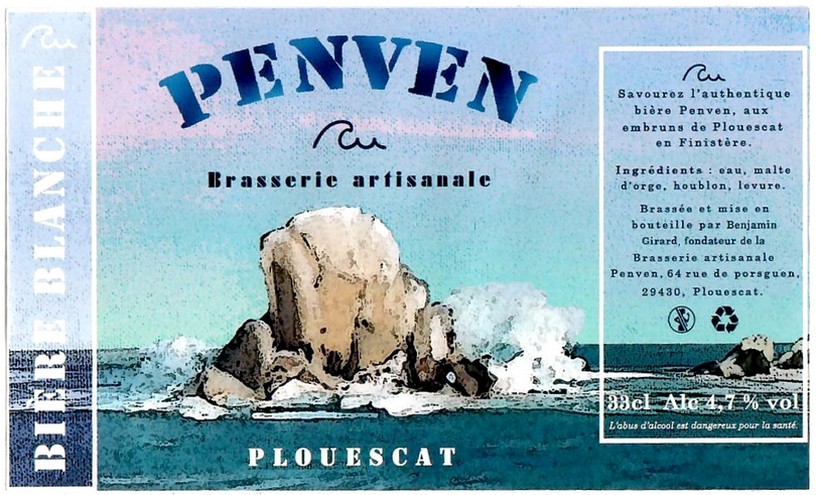 Etiquette BRASSERIE PENVEN 04