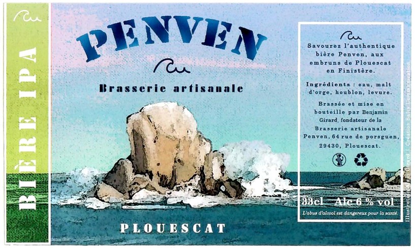 Etiquette BRASSERIE PENVEN 05