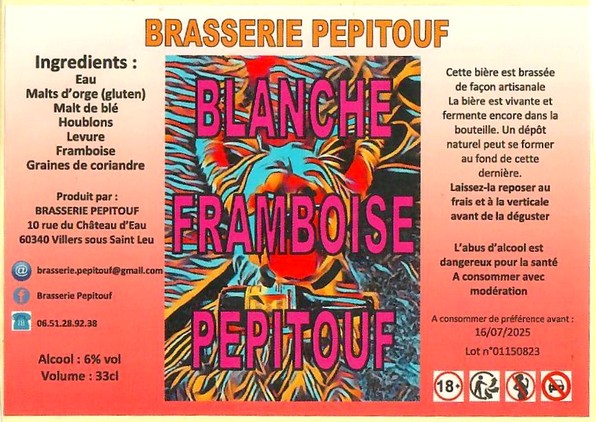 Etiquette BRASSERIE PEPITOUF 02