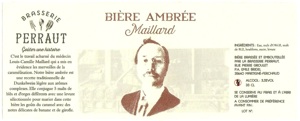 Etiquette BRASSERIE PERRAUT 05