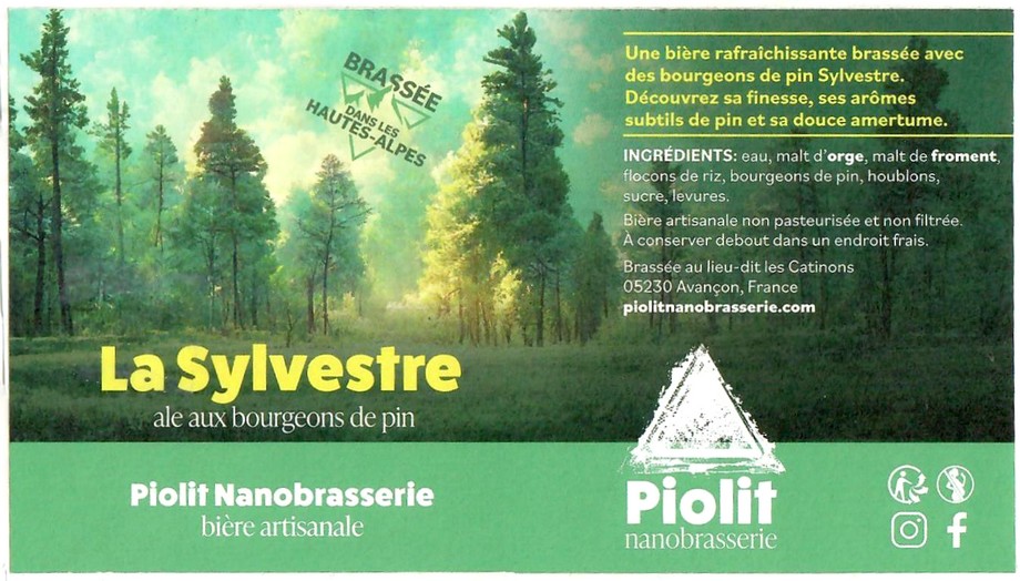 Etiquette BRASSERIE PIOLIT 05