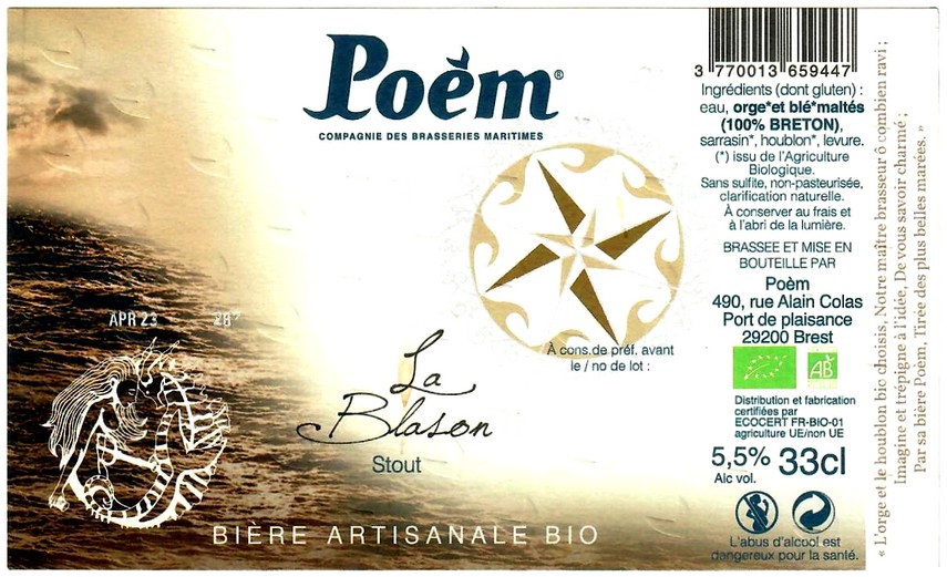 etiquette BRASSERIE POEM 07