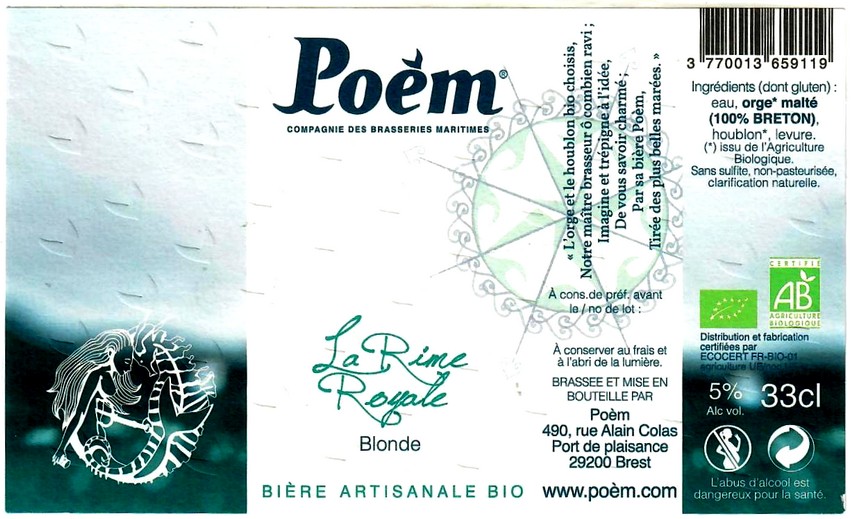 etiquette BRASSERIE POEM 08