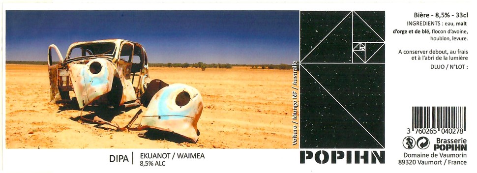 Etiquette BRASSERIE POHPIN 10