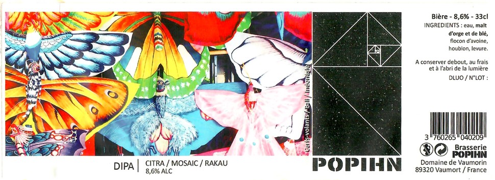 Etiquette BRASSERIE POHPIN 17