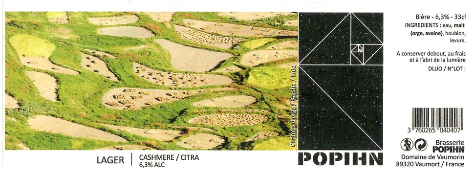 Etiquette BRASSERIE POHPIN 18