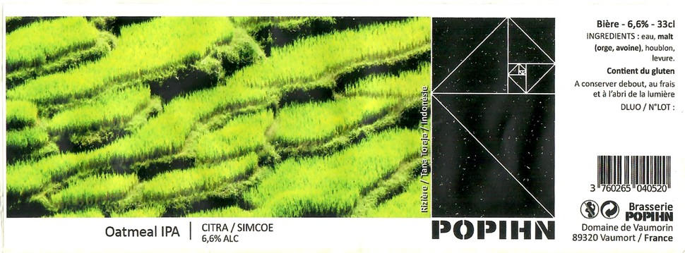 Etiquette BRASSERIE POHPIN 23