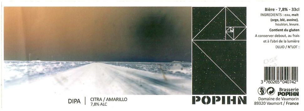 Etiquette BRASSERIE POHPIN 29