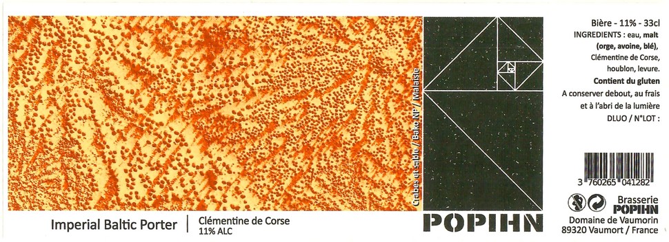 Etiquette BRASSERIE POHPIN 41