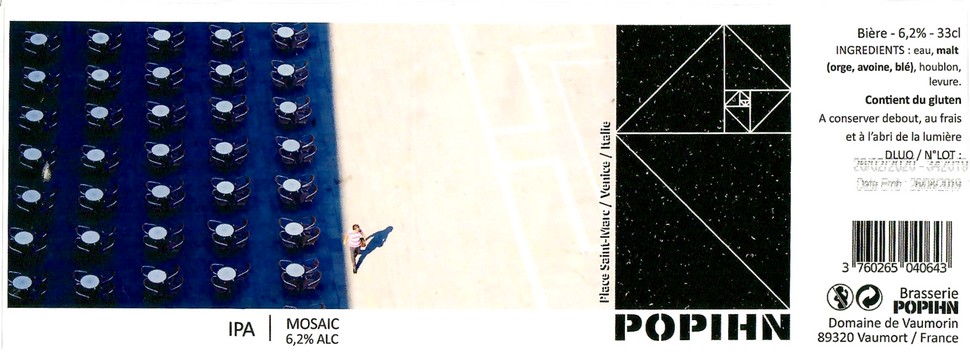 Etiquette BRASSERIE POHPIN 56