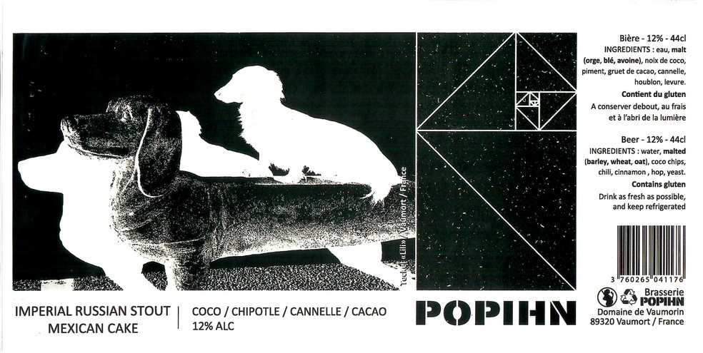 Etiquette BRASSERIE POHPIN 77