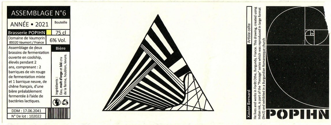 Etiquette BRASSERIE POHPIN 81