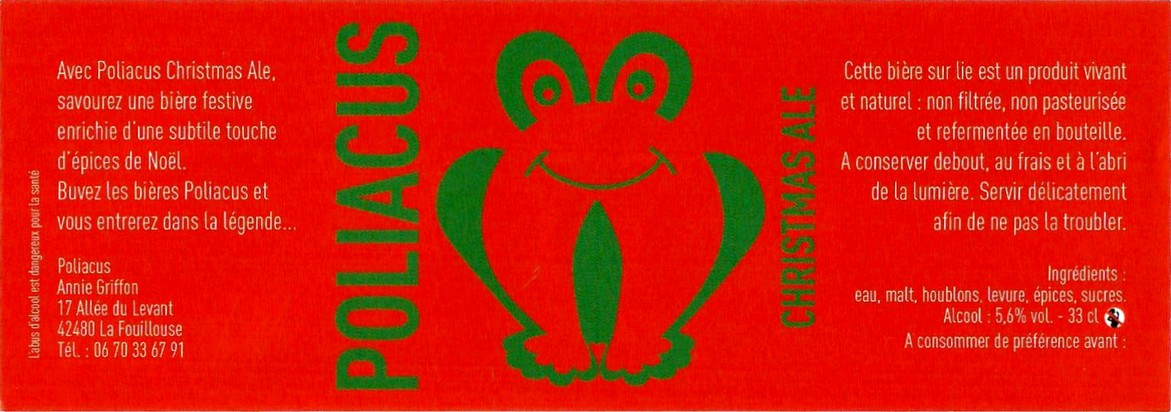 Etiquette BRASSERIE POLIACUS 10