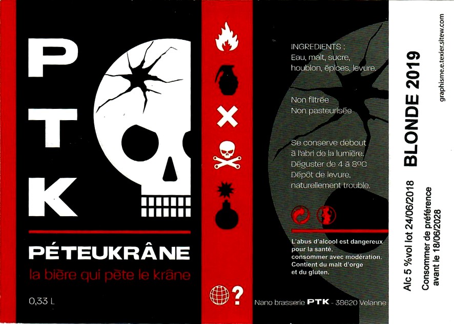 etiquette NANO BRASSERIE PTK 04