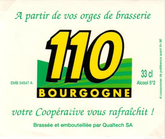 etiquette BRASSERIE QUALTECH 113