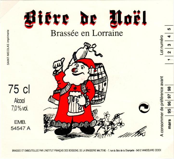 etiquette BRASSERIE QUALTECH 82