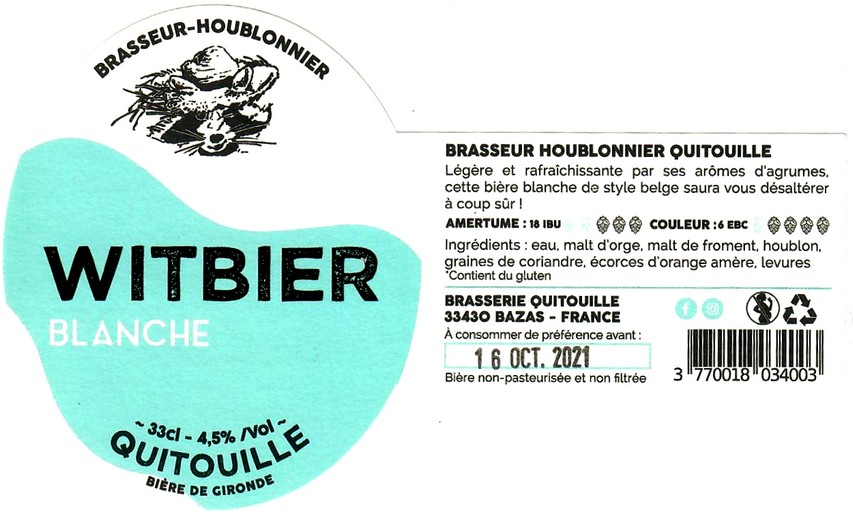 etiquette BRASSERIE QUITOUILLE 02