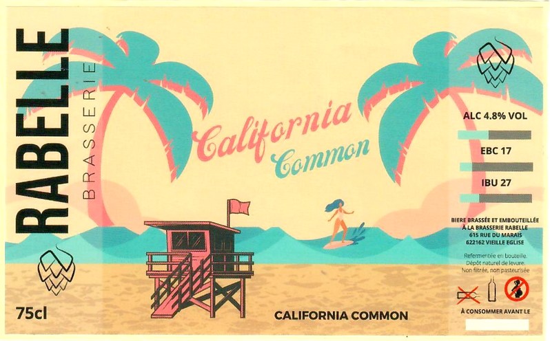 Etiquette BRASSERIE RABELLE 01