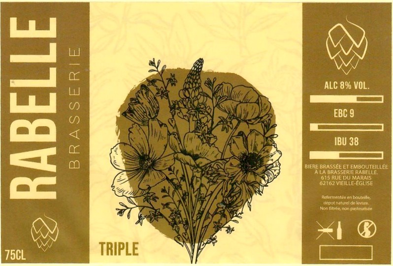 Etiquette BRASSERIE RABELLE 03