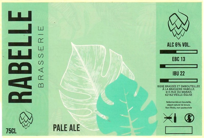 Etiquette BRASSERIE RABELLE 05