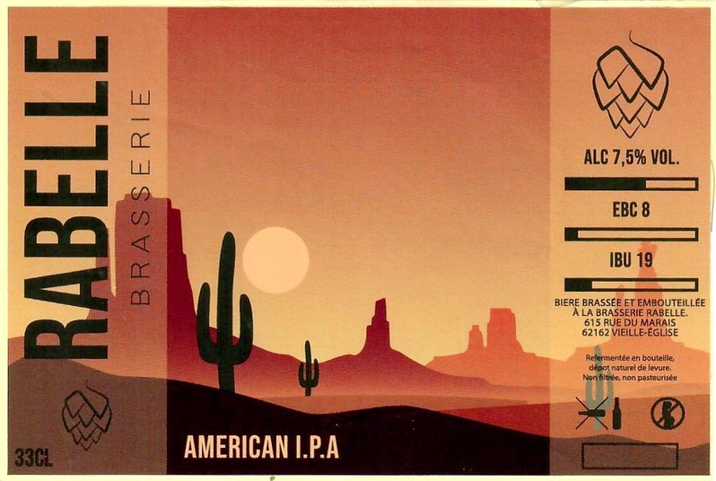 Etiquette BRASSERIE RABELLE 06