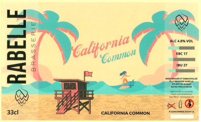 Etiquette BRASSERIE RABELLE 07