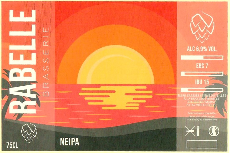 Etiquette BRASSERIE RABELLE 08