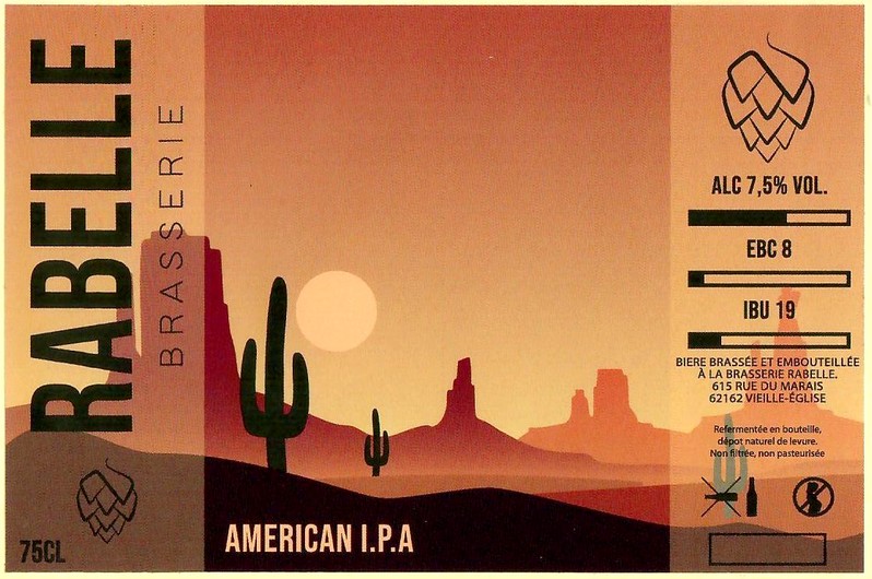 Etiquette BRASSERIE RABELLE 10