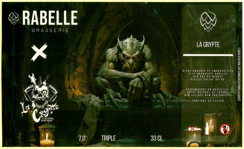 Etiquette BRASSERIE RABELLE 11