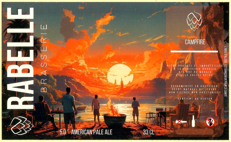 Etiquette BRASSERIE RABELLE 13