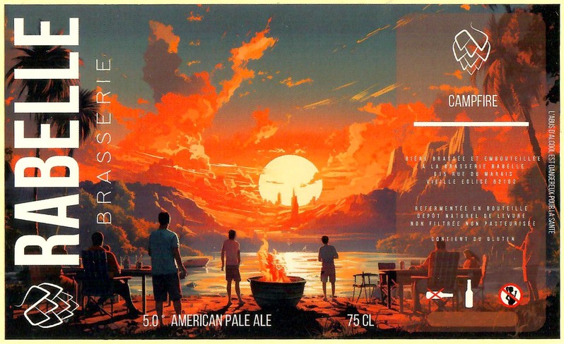 Etiquette BRASSERIE RABELLE 14