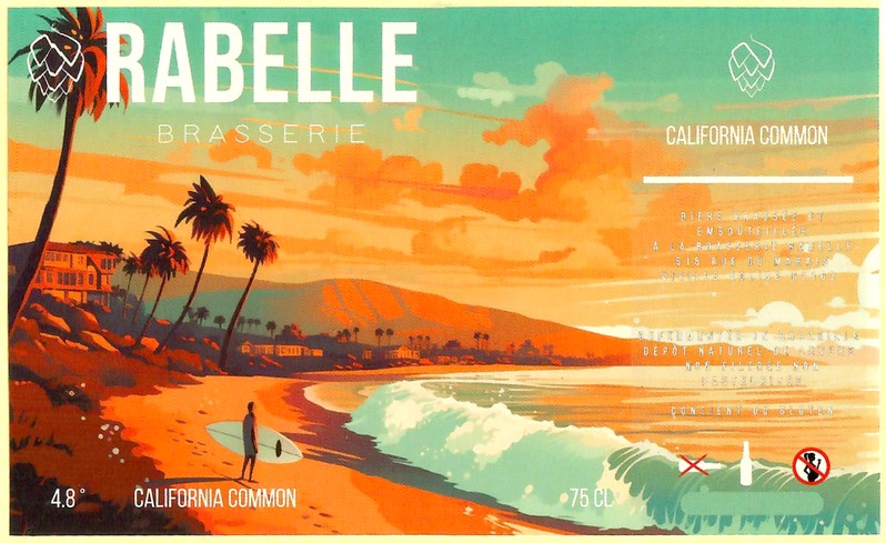 Etiquette BRASSERIE RABELLE 15