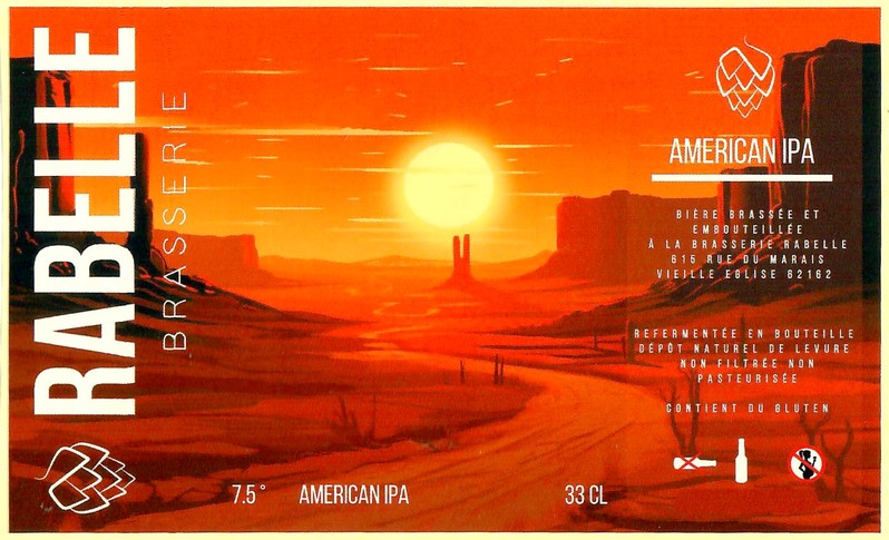 Etiquette BRASSERIE RABELLE 22
