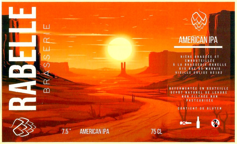 Etiquette BRASSERIE RABELLE 23