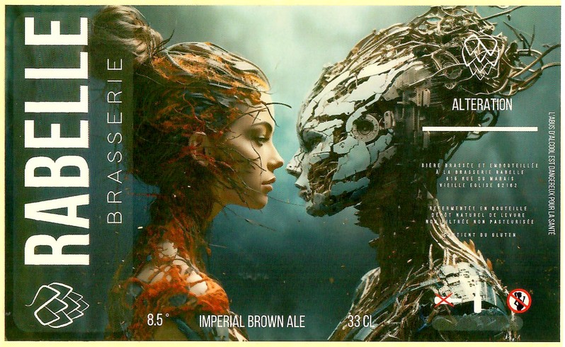 Etiquette BRASSERIE RABELLE 24