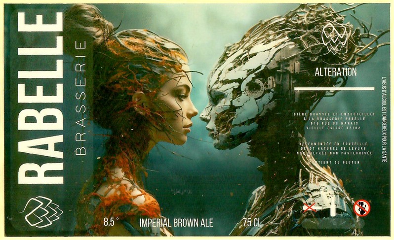 Etiquette BRASSERIE RABELLE 25