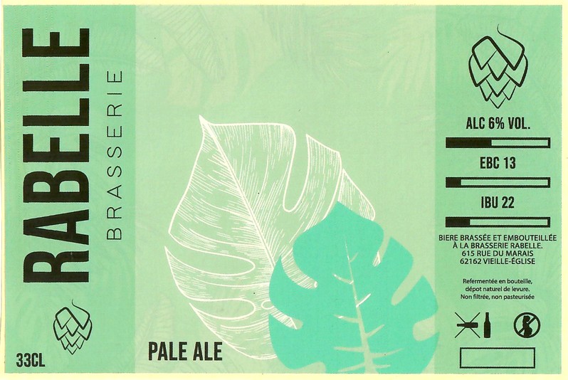 Etiquette BRASSERIE RABELLE 27