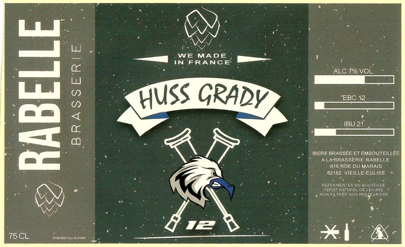 Etiquette BRASSERIE RABELLE 28